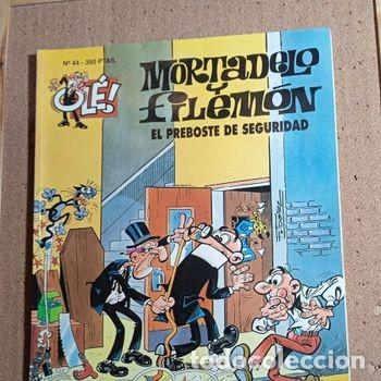 Tebeos: TEBEO DE OLE MORTADELO Y FILEMON EN EL PREBOSTE DE SEGURIDAD DEL A&Ntilde;O 1983 N&ordm; 44