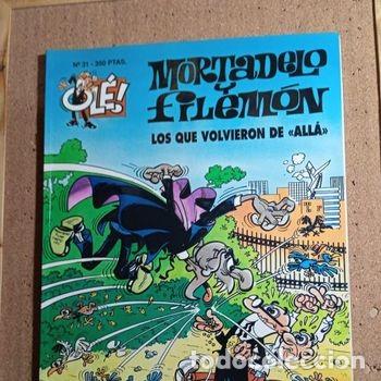Tebeos: TEBEO DE OLE MORTADELO Y FILEMON EN LOS QUE VOLVIERON DE ALLA DEL A&Ntilde;O 1993 N&ordm; 31