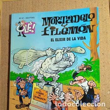 Tebeos: TEBEO DE OLE MORTADELO Y FILEMON EN EL ELIXIR DE LA VIDA DEL A&Ntilde;O 1994 N&ordm; 67
