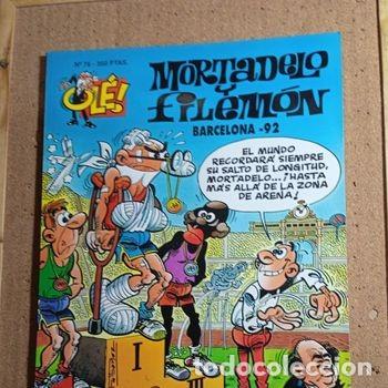 Tebeos: TEBEO DE OLE MORTADELO Y FILEMON EN BARCELONA 92 DEL A&Ntilde;O 1994 N&ordm; 76