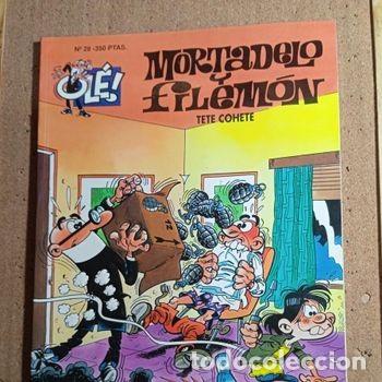 Giornalini: TEBEO DE OLE MORTADELO Y FILEMON EN TETE COHETE DEL A&Ntilde;O 1993 N&ordm; 28