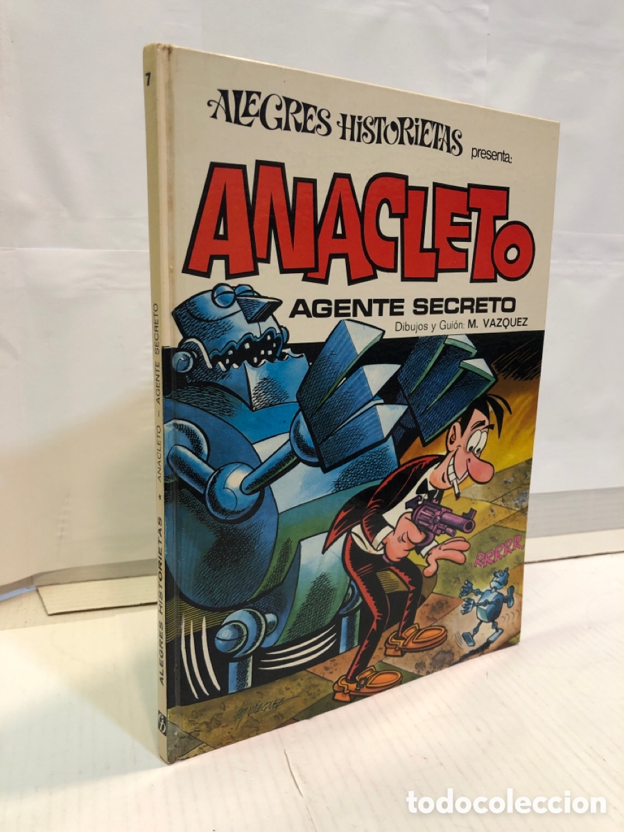 Tebeos: Anacleto N&ordm; 7 - Agente secreto