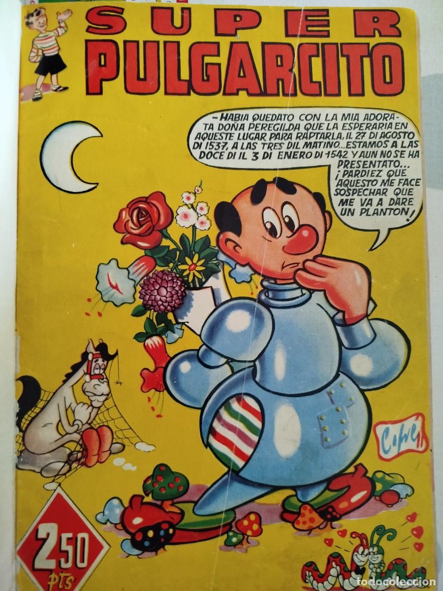 Tebeos: SUPER PULGARCITO 13 n&uacute;meros, 7 publicaciones m&aacute;s