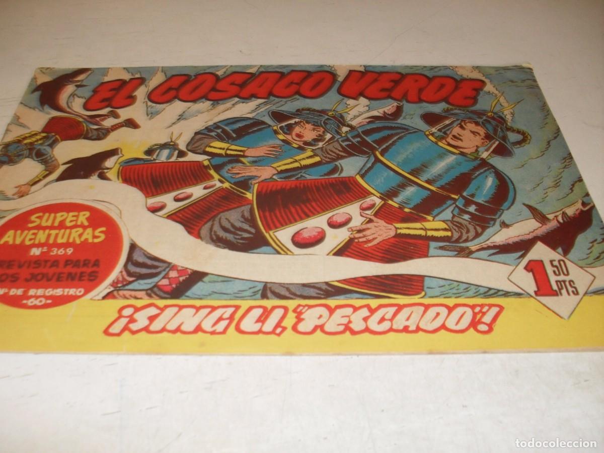 Tebeos: EL COSACO VERDE,ORIGINAL,N&ordm; 30,SING LI,PESCADO&iexcl;&iexcl;,DE VICTOR MORA,DE 144.BRUGUERA,1960