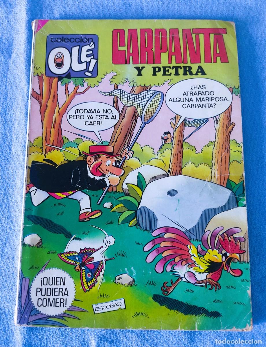 Tebeos: COLECCION OLE CARPANTA Y PETRA 1&ordf; EDICION EDITORIAL BRUGUERA A&Ntilde;O 1985