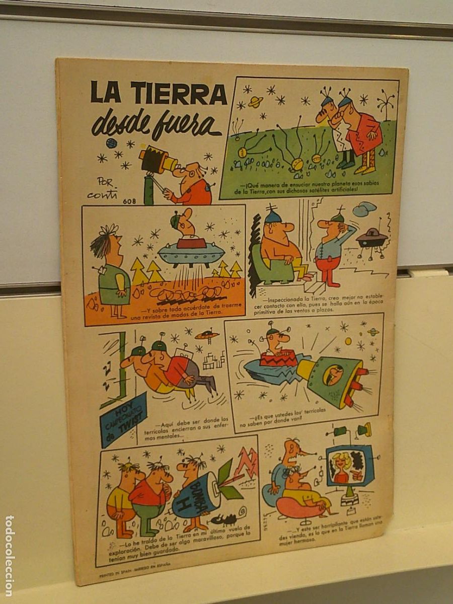 Tebeos: EL DDT N&ordm; 608 - BRUGUERA - Foto 2