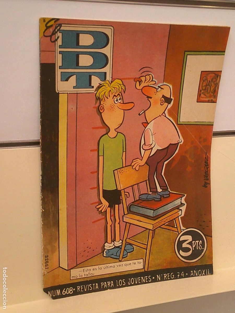 Tebeos: EL DDT N&ordm; 608 - BRUGUERA