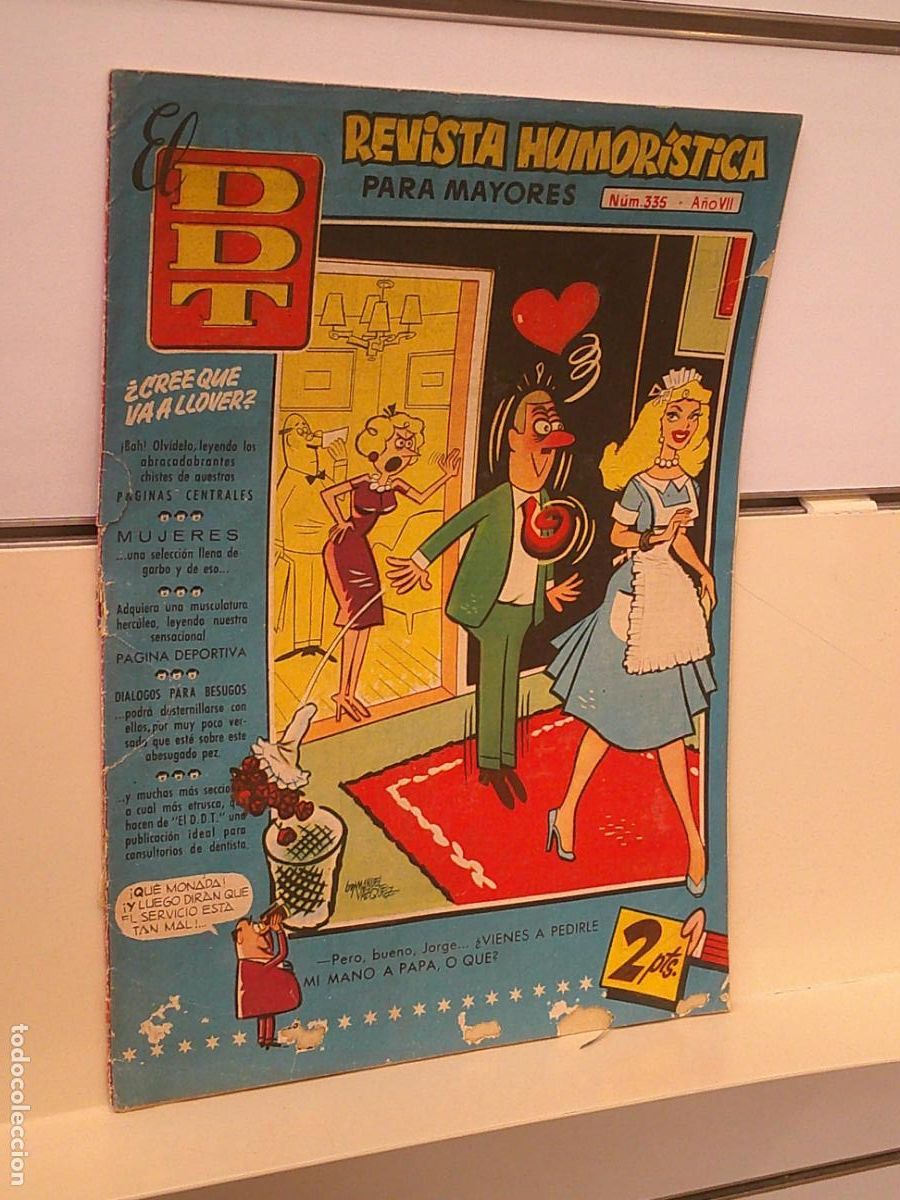 Tebeos: EL DDT N&ordm; 335 - BRUGUERA