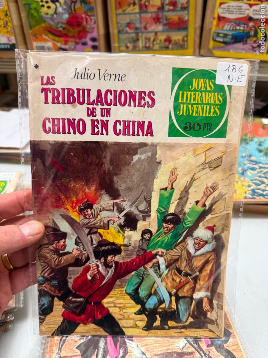 Tebeos: JOYAS LIETRARIAS JUVENILES SERIE VERDE EDITORIAL BRUGUERA NUMERO 186