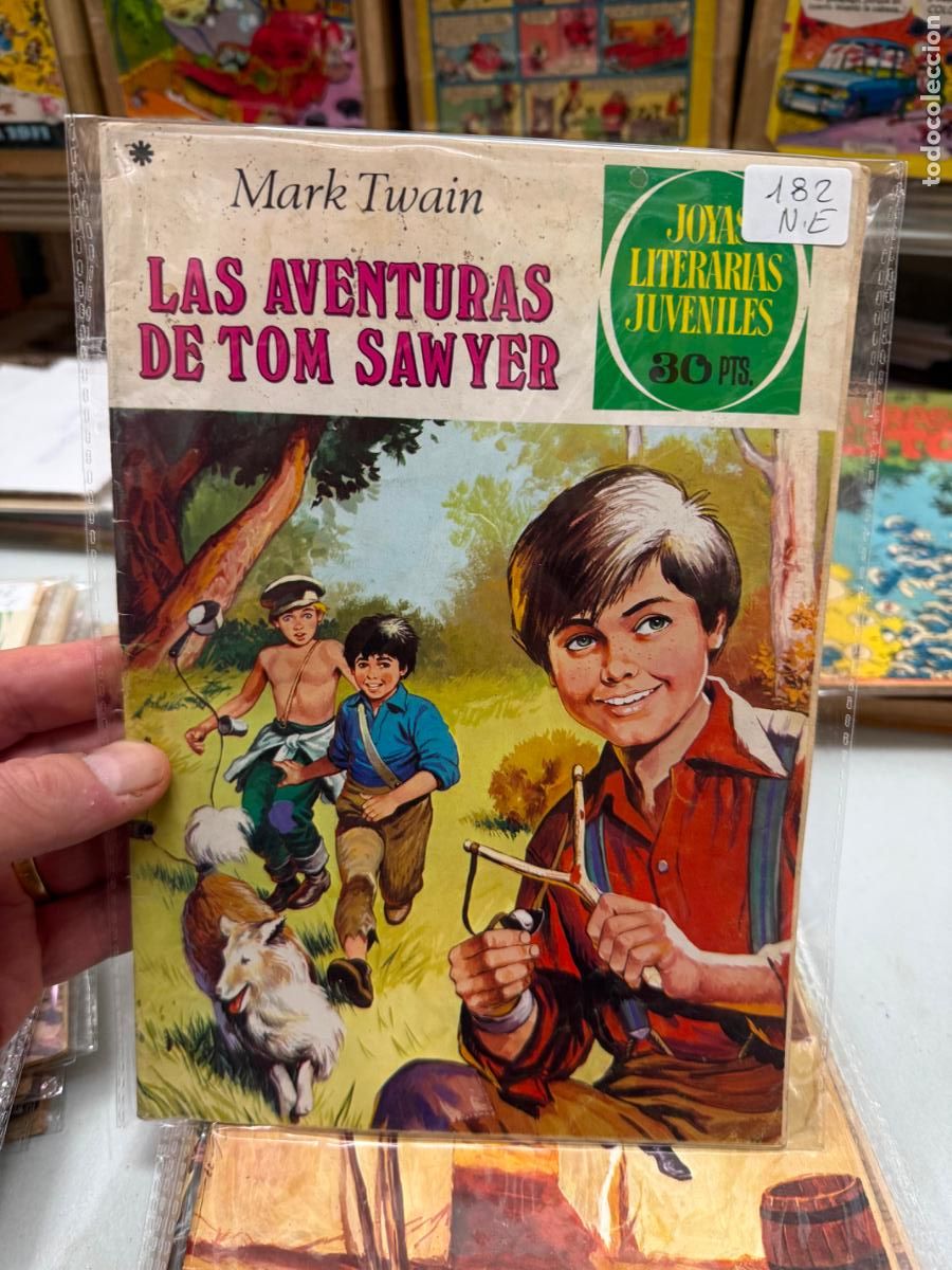Tebeos: JOYAS LIETRARIAS JUVENILES SERIE VERDE EDITORIAL BRUGUERA NUMERO 182