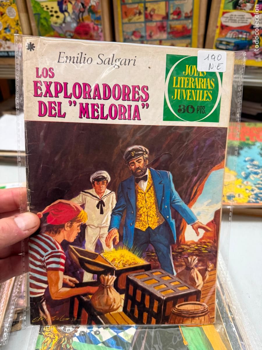 Tebeos: JOYAS LIETRARIAS JUVENILES SERIE VERDE EDITORIAL BRUGUERA NUMERO 190