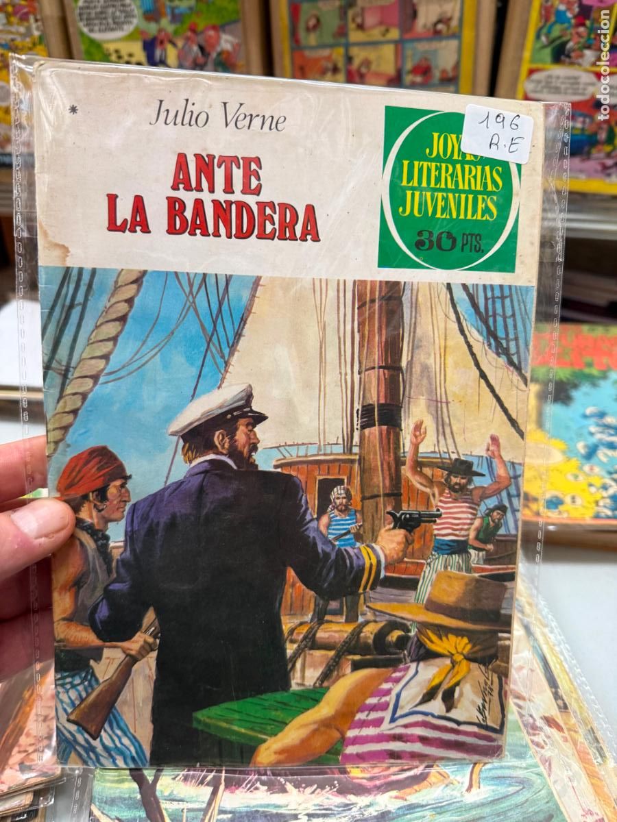 Tebeos: JOYAS LIETRARIAS JUVENILES SERIE VERDE EDITORIAL BRUGUERA NUMERO 196
