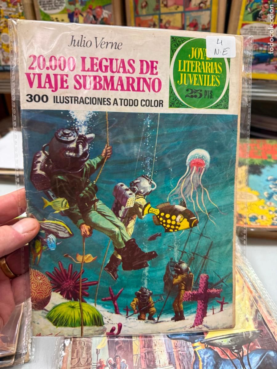 Tebeos: JOYAS LIETRARIAS JUVENILES SERIE VERDE EDITORIAL BRUGUERA NUMERO 4