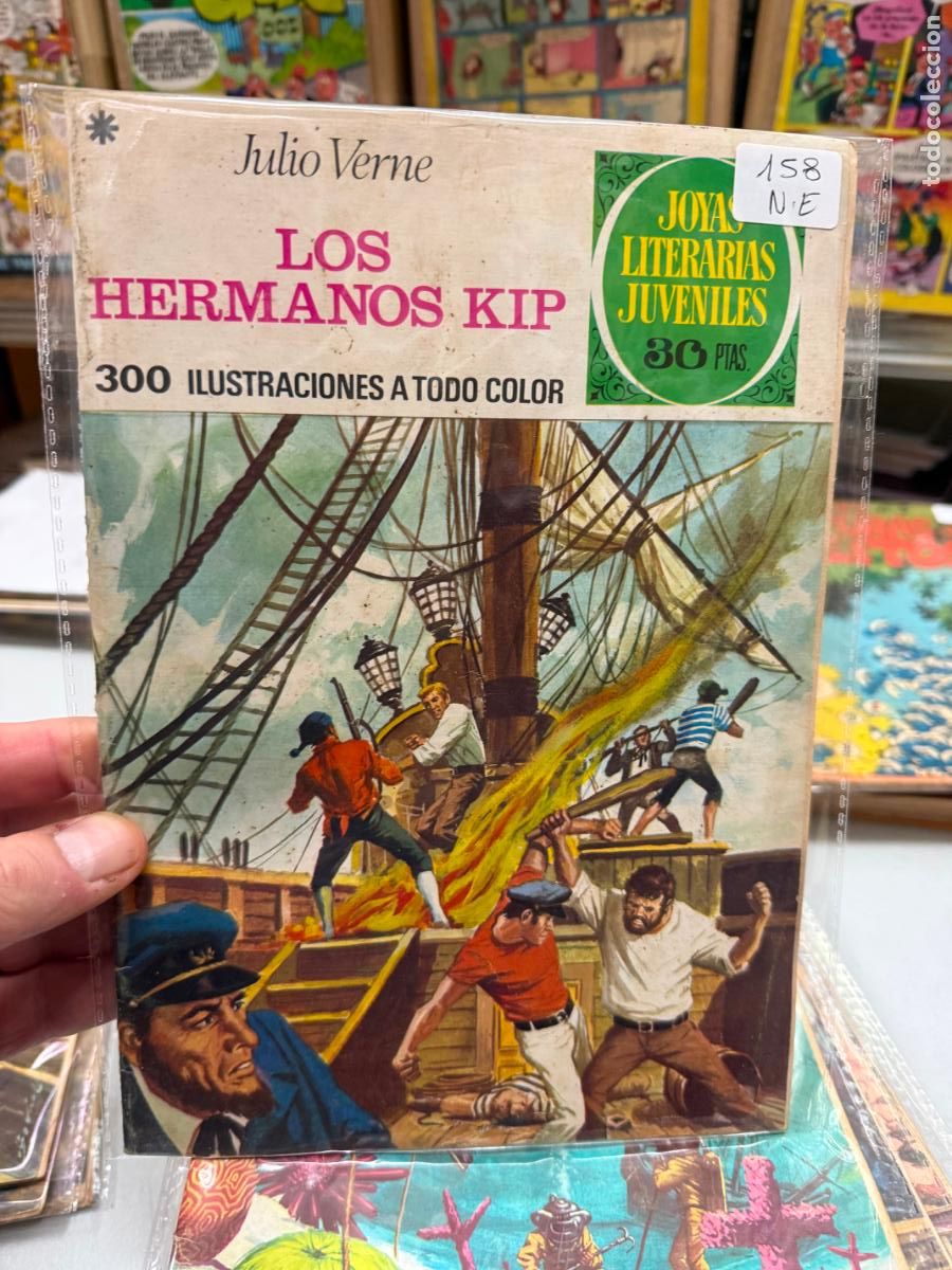 Tebeos: JOYAS LIETRARIAS JUVENILES SERIE VERDE EDITORIAL BRUGUERA NUMERO 158