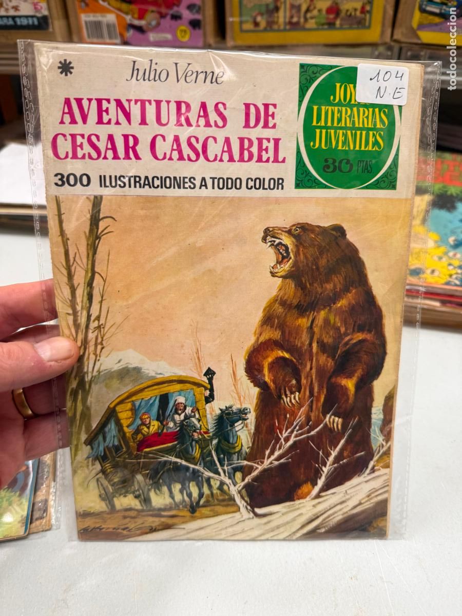 Tebeos: JOYAS LIETRARIAS JUVENILES SERIE VERDE EDITORIAL BRUGUERA NUMERO 104