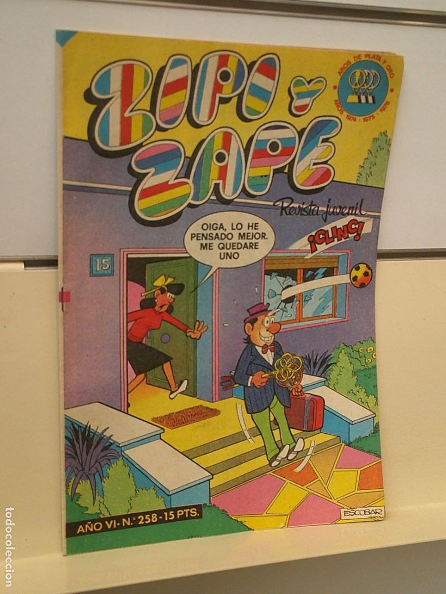 Tebeos: ZIPI Y ZAPE N&ordm; 258 - BRUGUERA