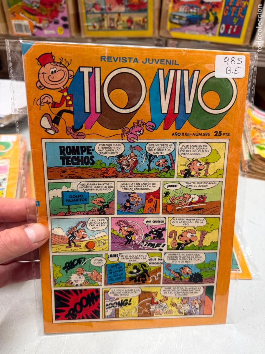 Tebeos: TIO VIVO EDITORIAL BRUGUERA NUMERO 985