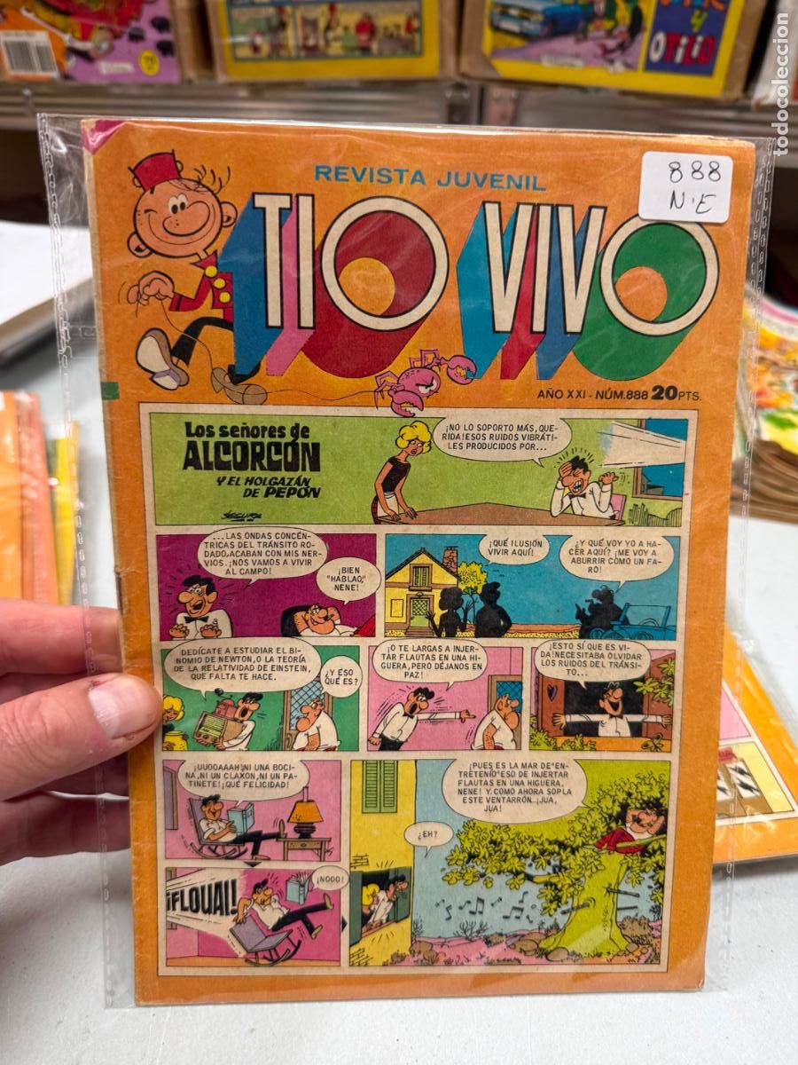 Tebeos: TIO VIVO EDITORIAL BRUGUERA NUMERO 888