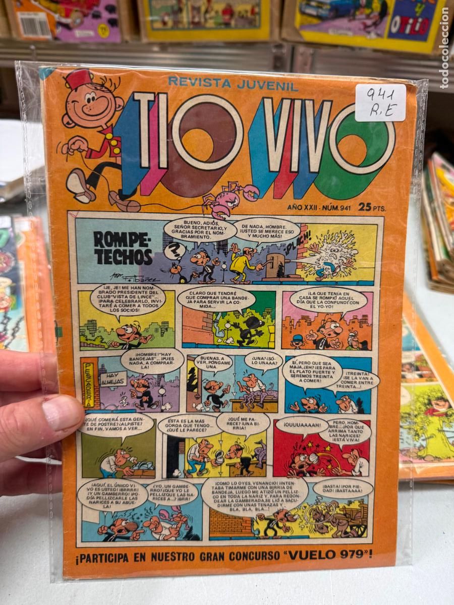Tebeos: TIO VIVO EDITORIAL BRUGUERA NUMERO 941