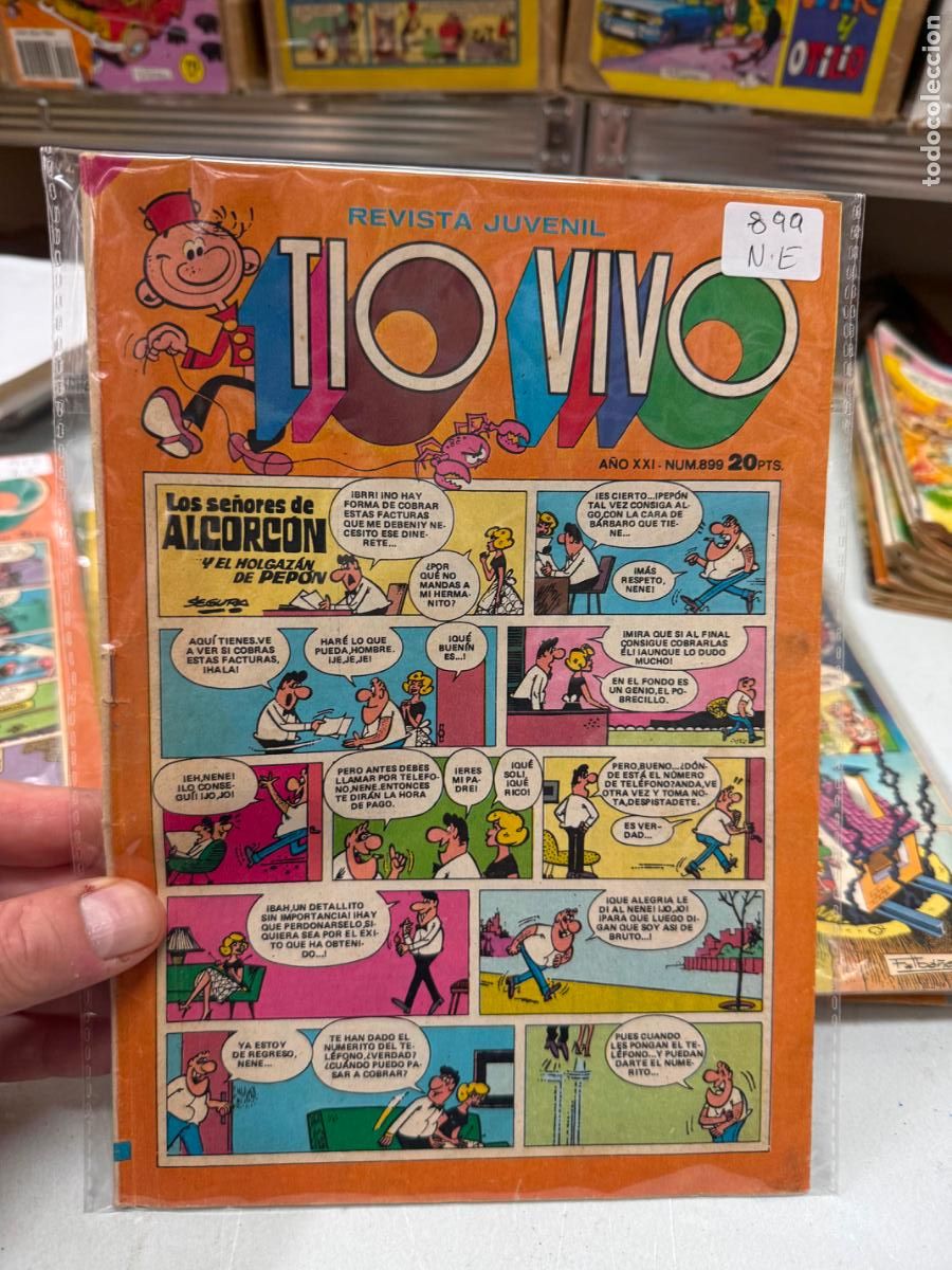 Tebeos: TIO VIVO EDITORIAL BRUGUERA NUMERO 899