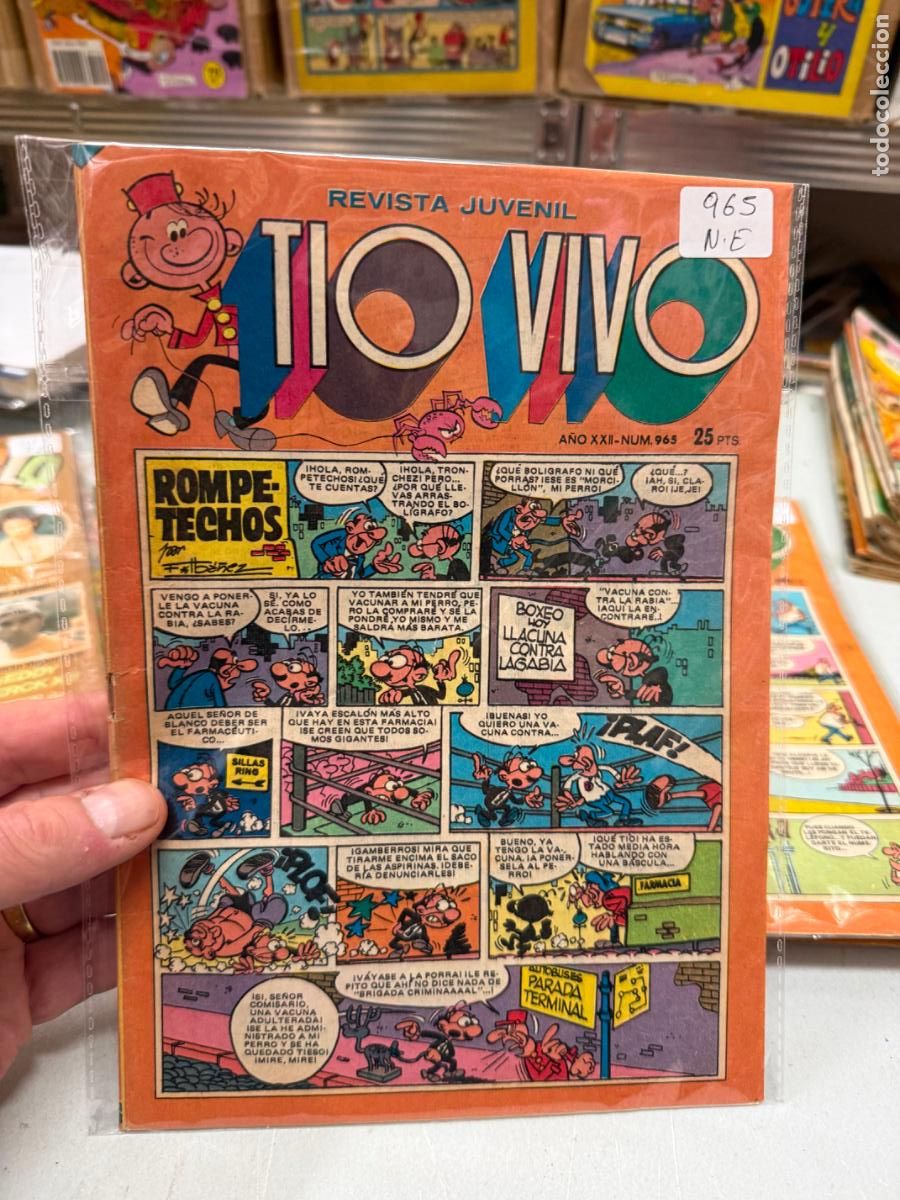 Tebeos: TIO VIVO EDITORIAL BRUGUERA NUMERO 965