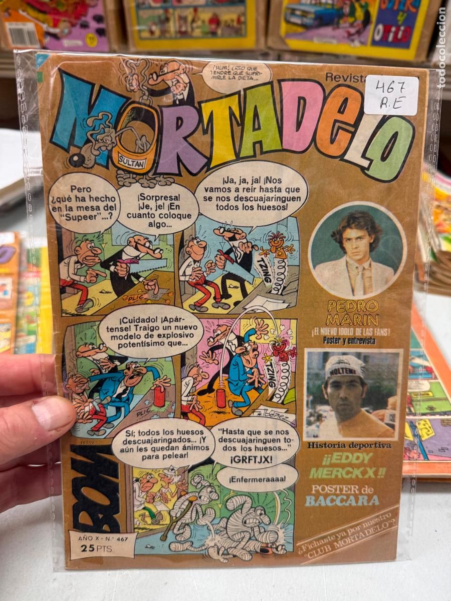 Tebeos: MORTADELO EDITORIAL BRUGUERA NUMERO 467
