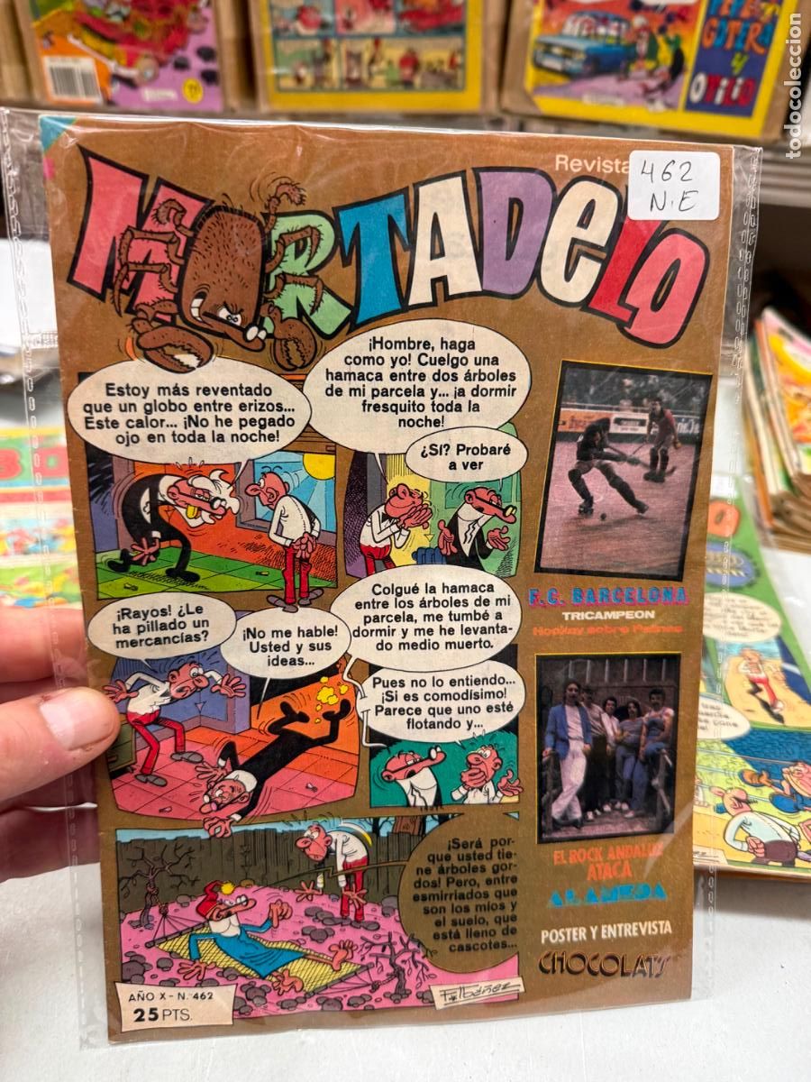 Tebeos: MORTADELO EDITORIAL BRUGUERA NUMERO 462