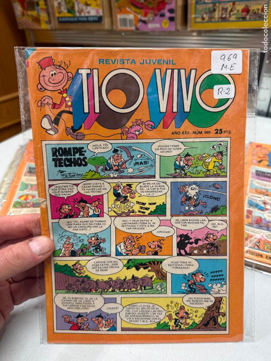 Tebeos: TIO VIVO EDITORIAL BRUGUERA NUMERO 969