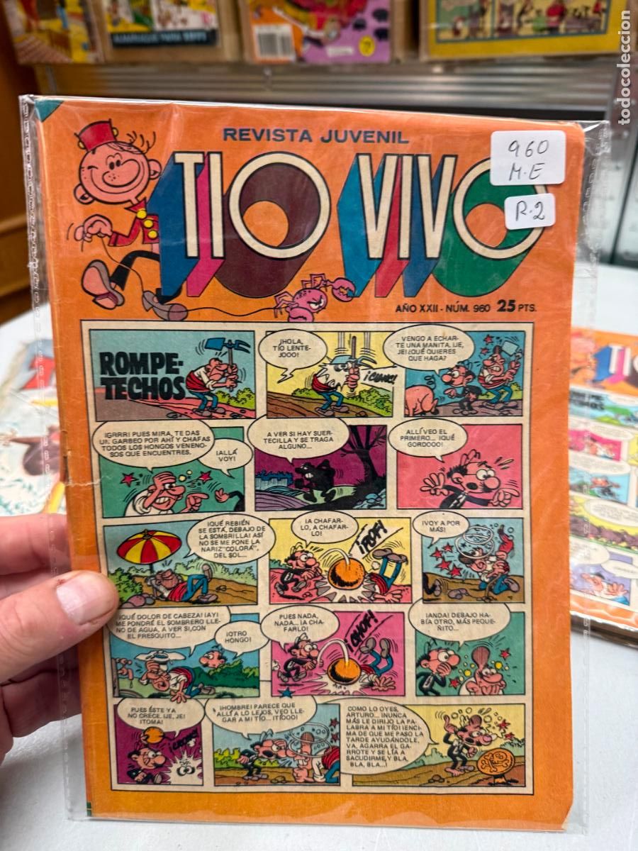Tebeos: TIO VIVO EDITORIAL BRUGUERA NUMERO 960