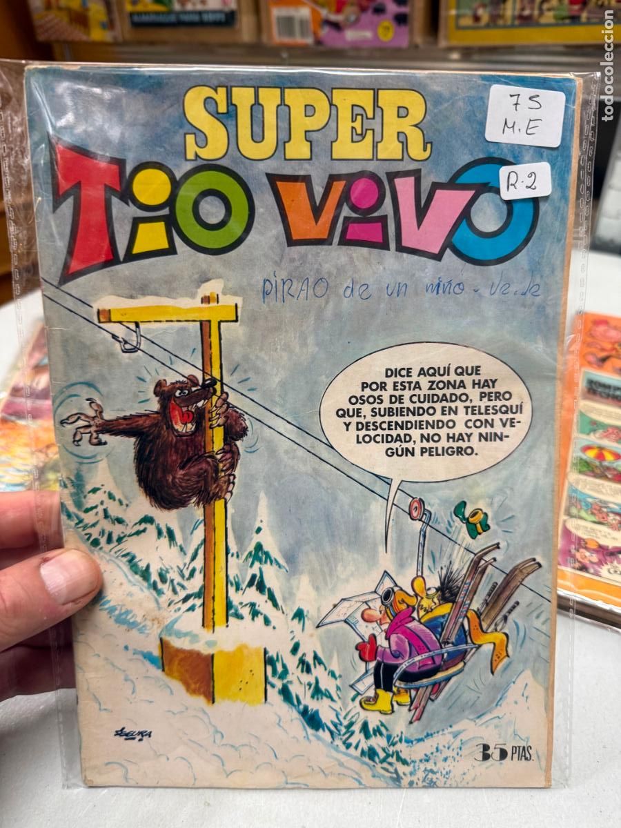 Tebeos: SUPER TIO VIVO EDITORIAL BRUGUERA NUMERO 75