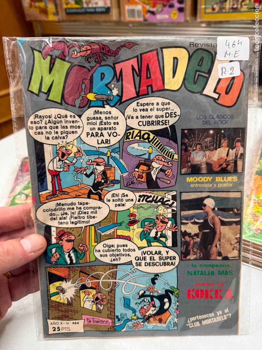 Tebeos: MORTADELO EDITORIAL BRUGUERA NUMERO 464