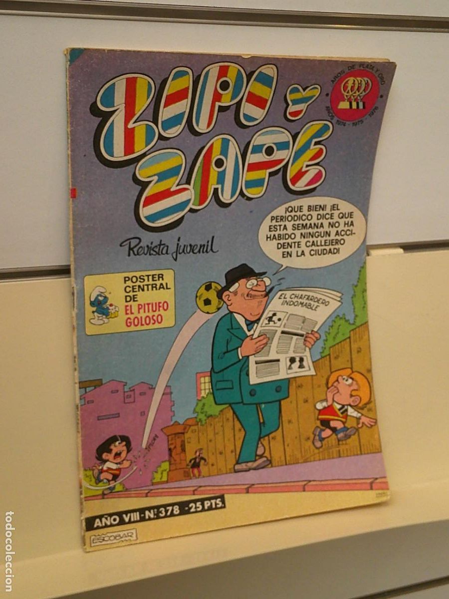 Tebeos: ZIPI Y ZAPE N&ordm; 378 - BRUGERA