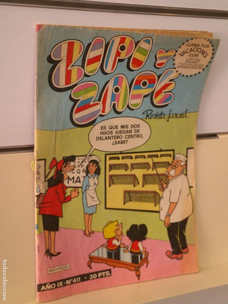 Tebeos: ZIPI Y ZAPE N&ordm; 411 - BRUGERA
