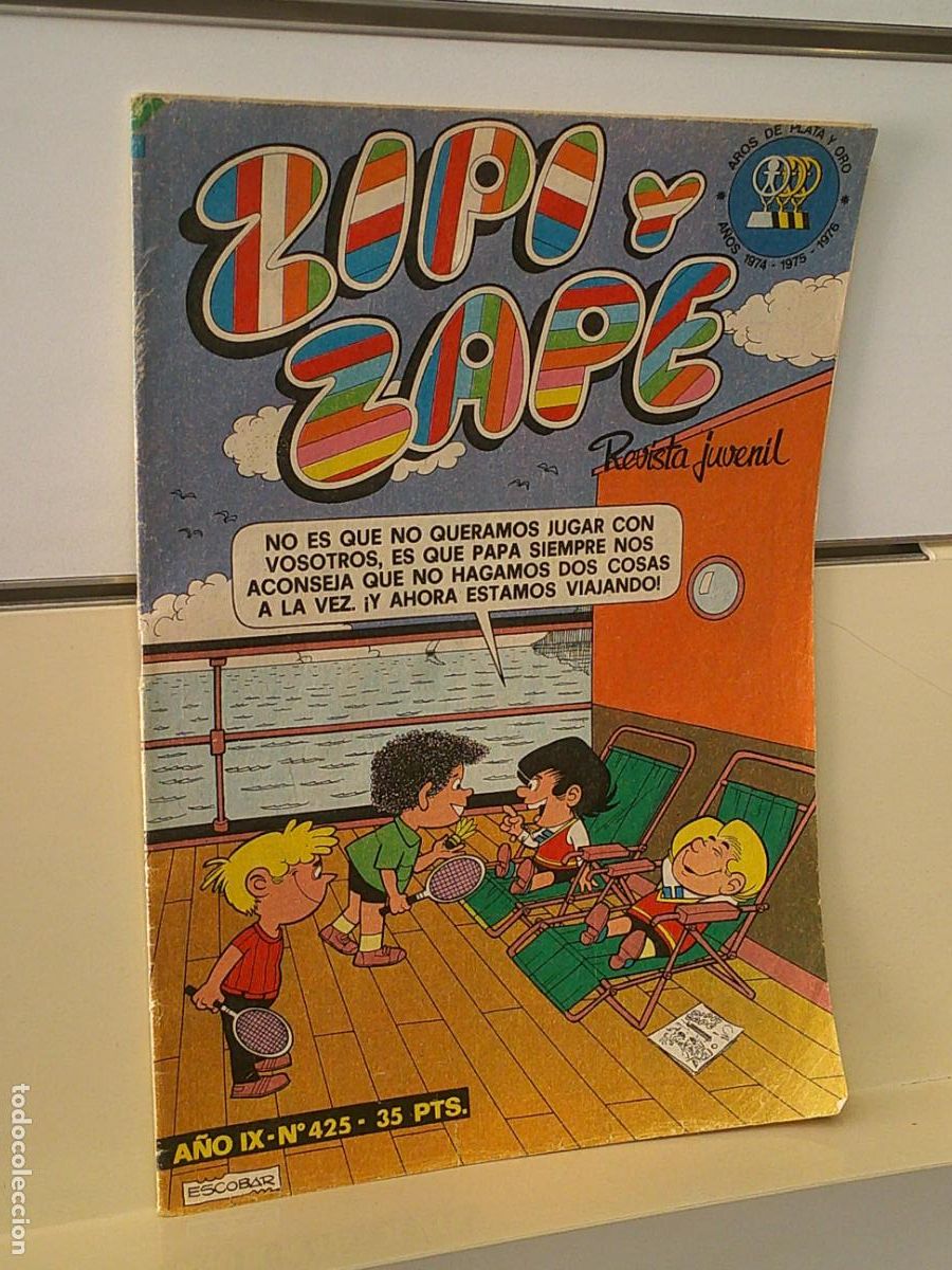 Tebeos: ZIPI Y ZAPE N&ordm; 425 - BRUGERA