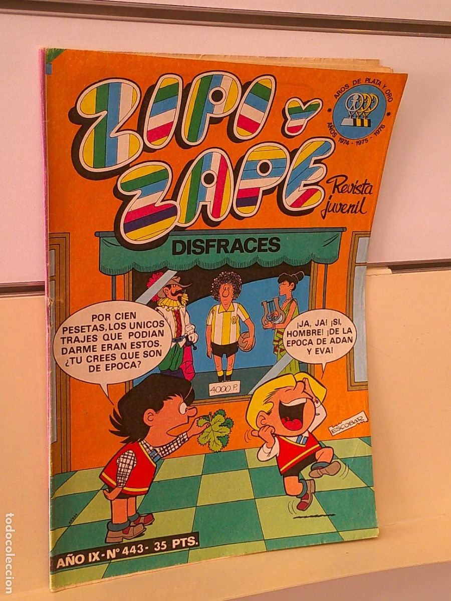 Tebeos: ZIPI Y ZAPE N&ordm; 443 - BRUGUERA