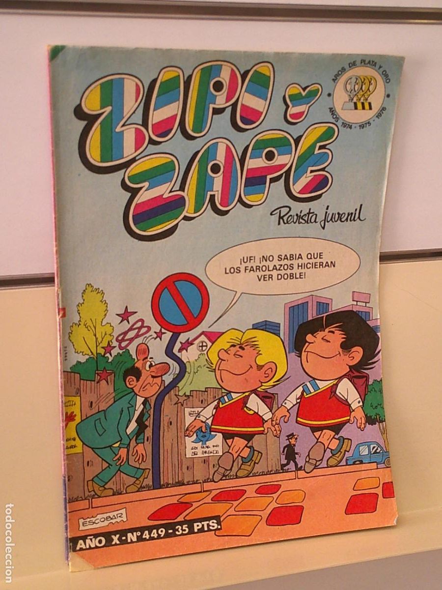 Tebeos: ZIPI Y ZAPE N&ordm; 449 - BRUGUERA