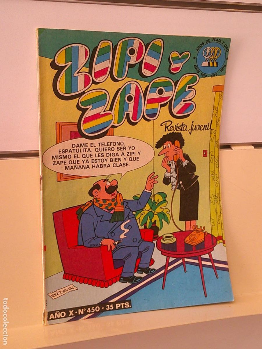 Tebeos: ZIPI Y ZAPE N&ordm; 450 - BRUGUERA