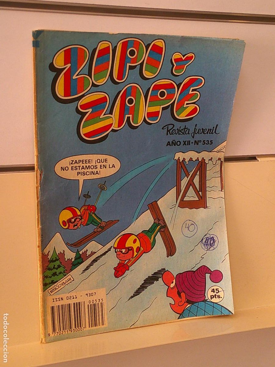 Tebeos: ZIPI Y ZAPE N&ordm; 535 - BRUGUERA