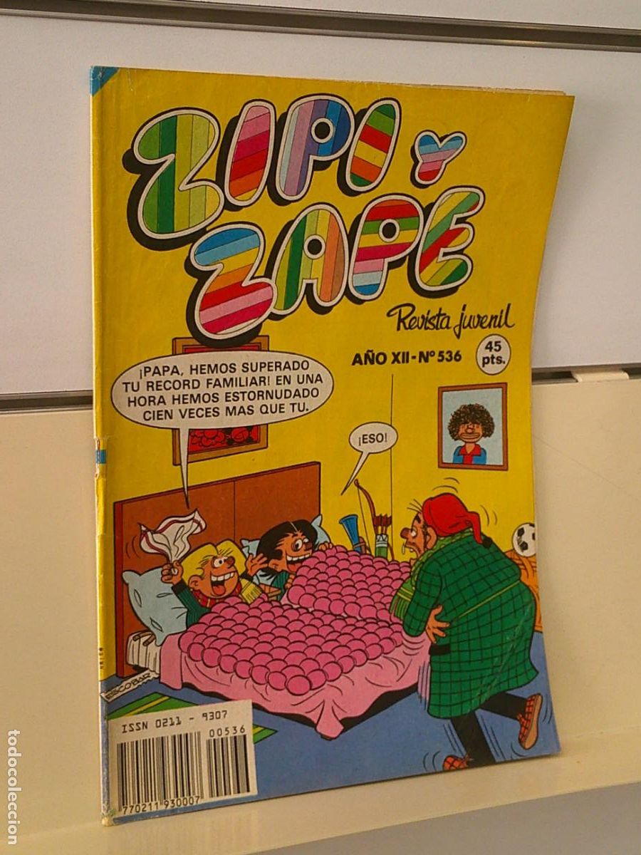 Tebeos: ZIPI Y ZAPE N&ordm; 536 - BRUGUERA