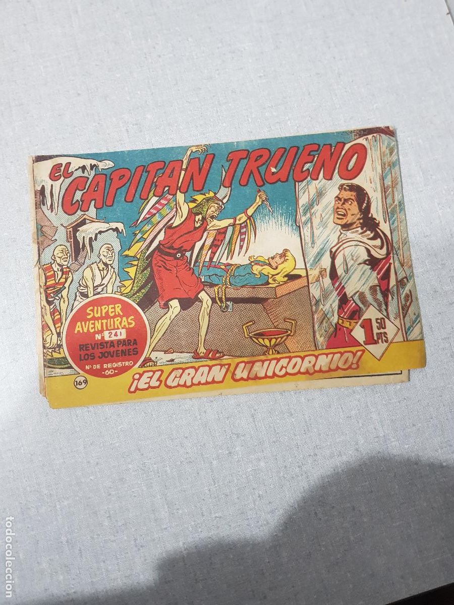 Tebeos: EL CAPITAN TRUENO N&ordm;169