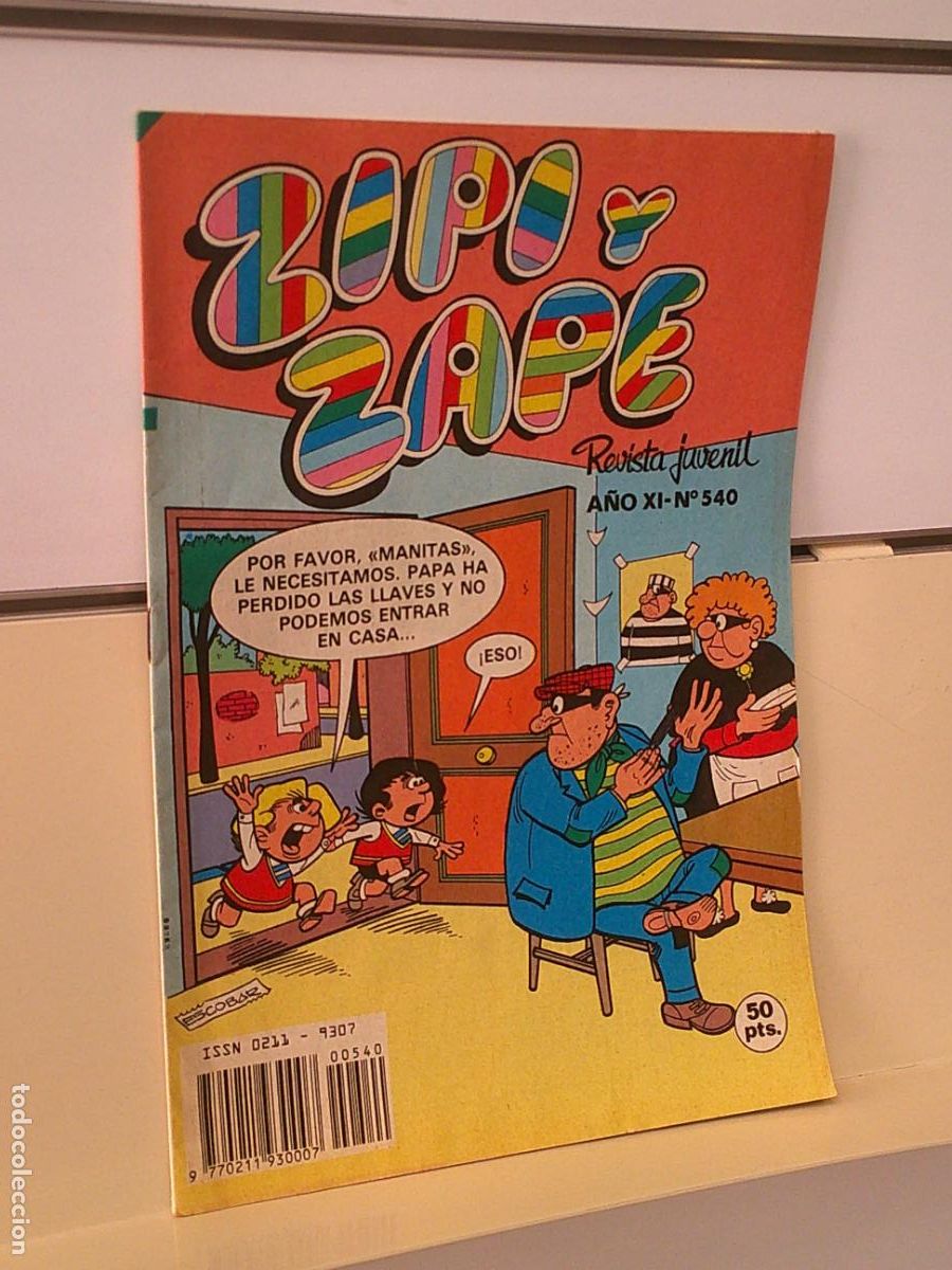 Tebeos: ZIPI Y ZAPE N&ordm; 540 - BRUGUERA