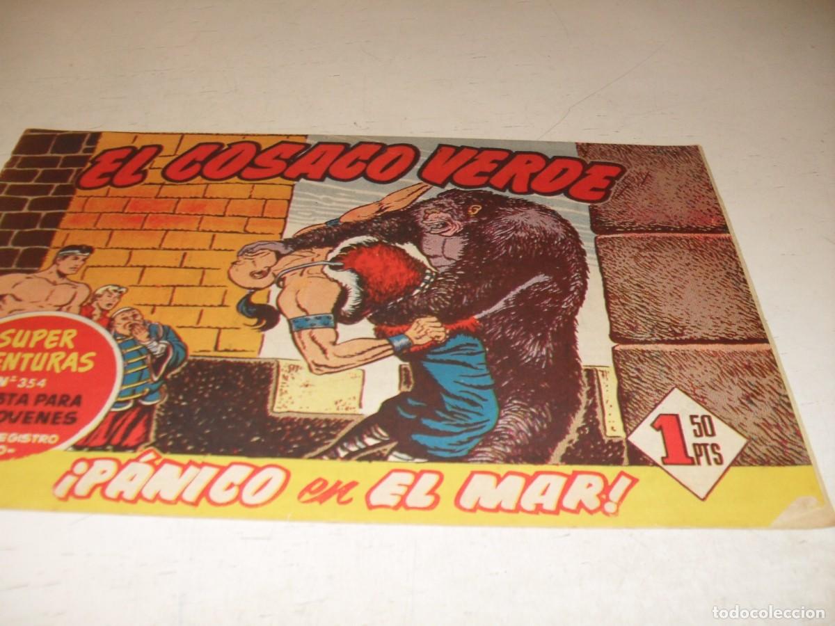 Tebeos: EL COSACO VERDE,ORIGINAL,N&ordm; 25,PANICO EN EL MAR&iexcl;&iexcl;,DE VICTOR MORA,DE 144.BRUGUERA,1960