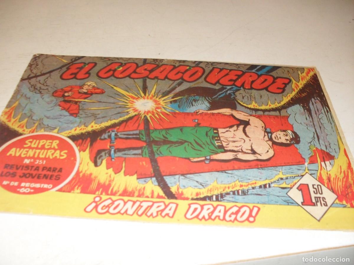 Tebeos: EL COSACO VERDE,ORIGINAL,N&ordm; 24,CONTRA DRACO&iexcl;&iexcl;,DE VICTOR MORA,DE 144.BRUGUERA,1960
