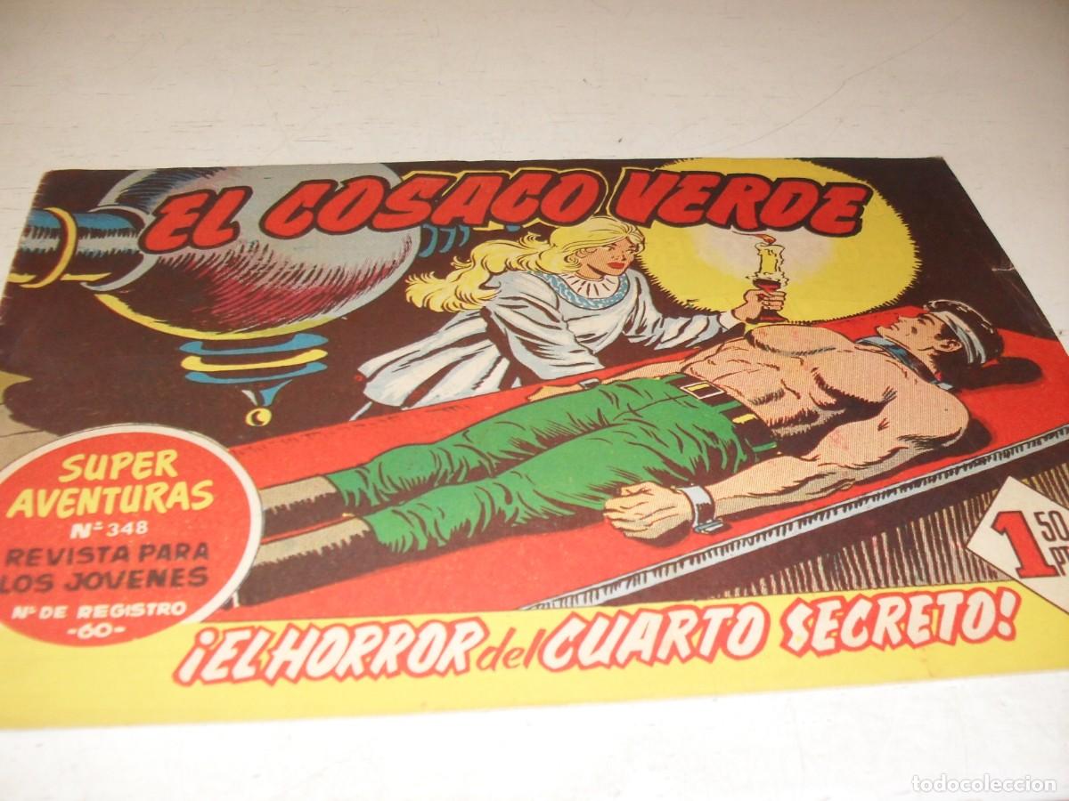 Tebeos: EL COSACO VERDE,ORIGINAL,N&ordm; 23,EL HORROR DEL CUARTO SECRETO&iexcl;&iexcl;,DE VICTOR MORA,DE 144.BRUGUERA,1960