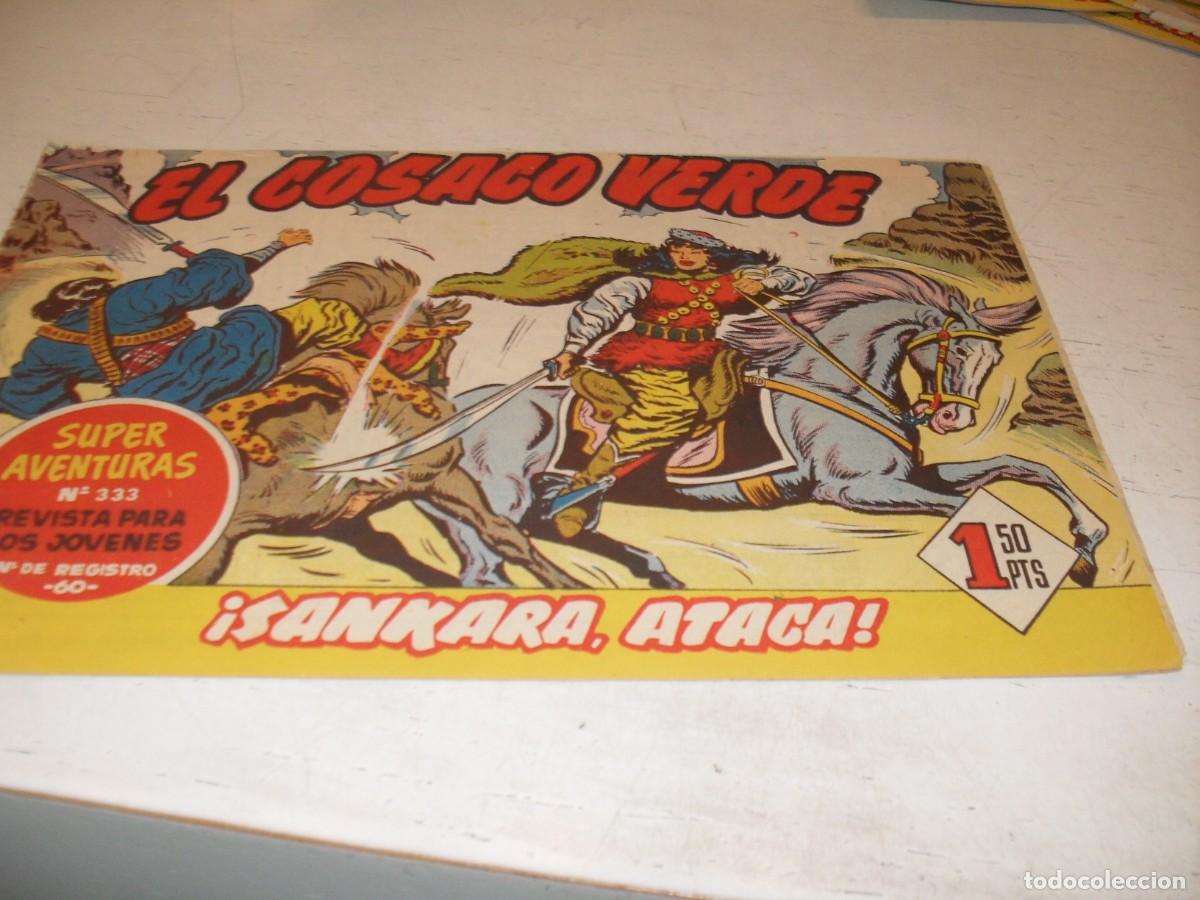Tebeos: EL COSACO VERDE,ORIGINAL,N&ordm; 18,SANKARA ATACA&iexcl;&iexcl;,DE VICTOR MORA,DE 144.BRUGUERA,1960