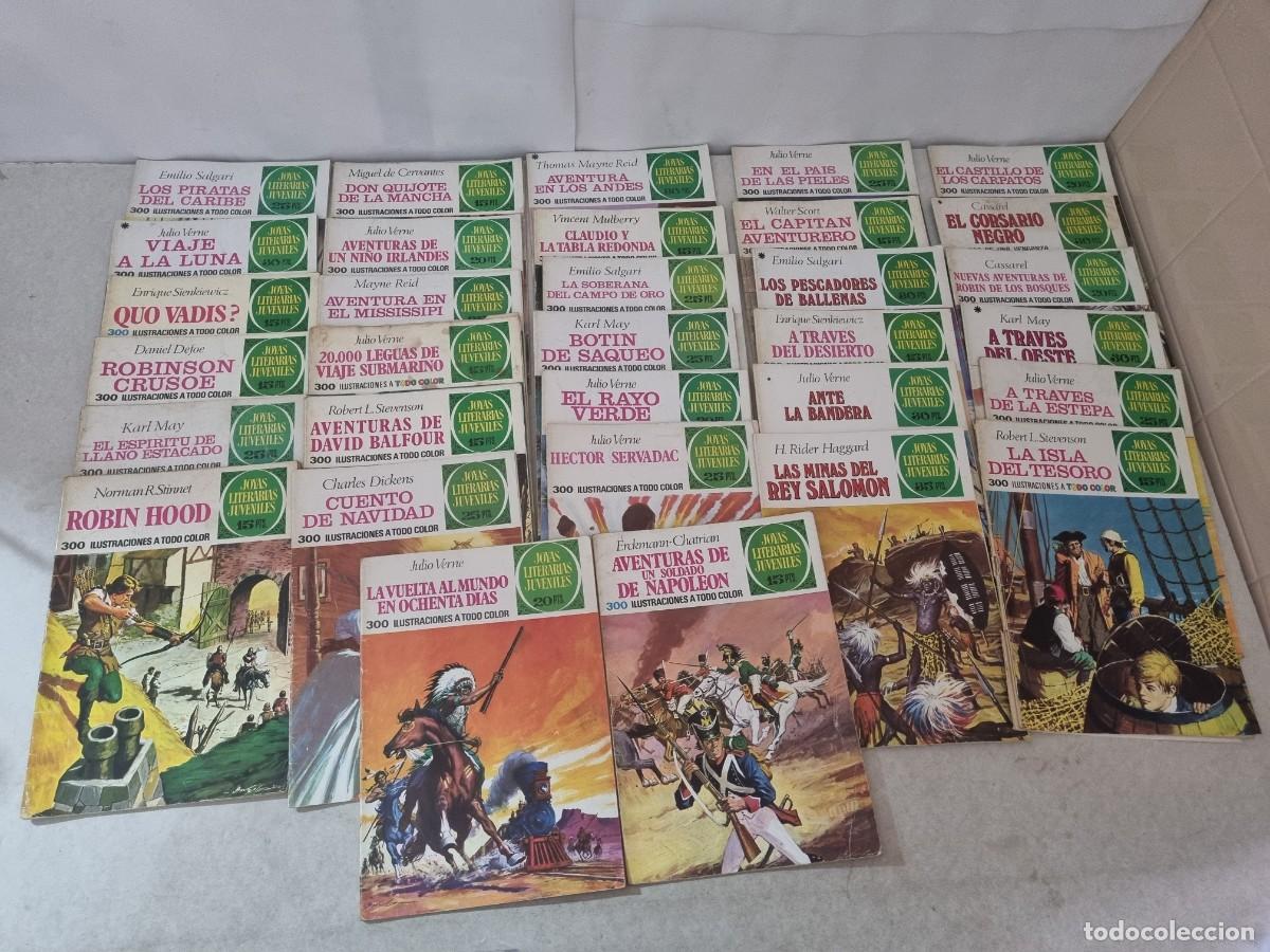 Tebeos: Lote de 32 c&oacute;mics t&iacute;tulos variados Joyas literarias juveniles