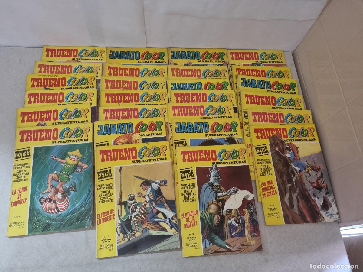 Tebeos: Lote de 26 c&oacute;mics Trueno Color Superaventuras extra
