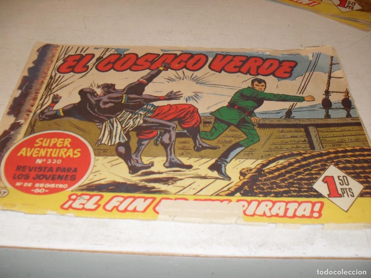 Tebeos: EL COSACO VERDE,ORIGINAL,N&ordm; 17,EL FIN DE UN PIRATA&iexcl;&iexcl;,DE VICTOR MORA,DE 144.BRUGUERA,1960