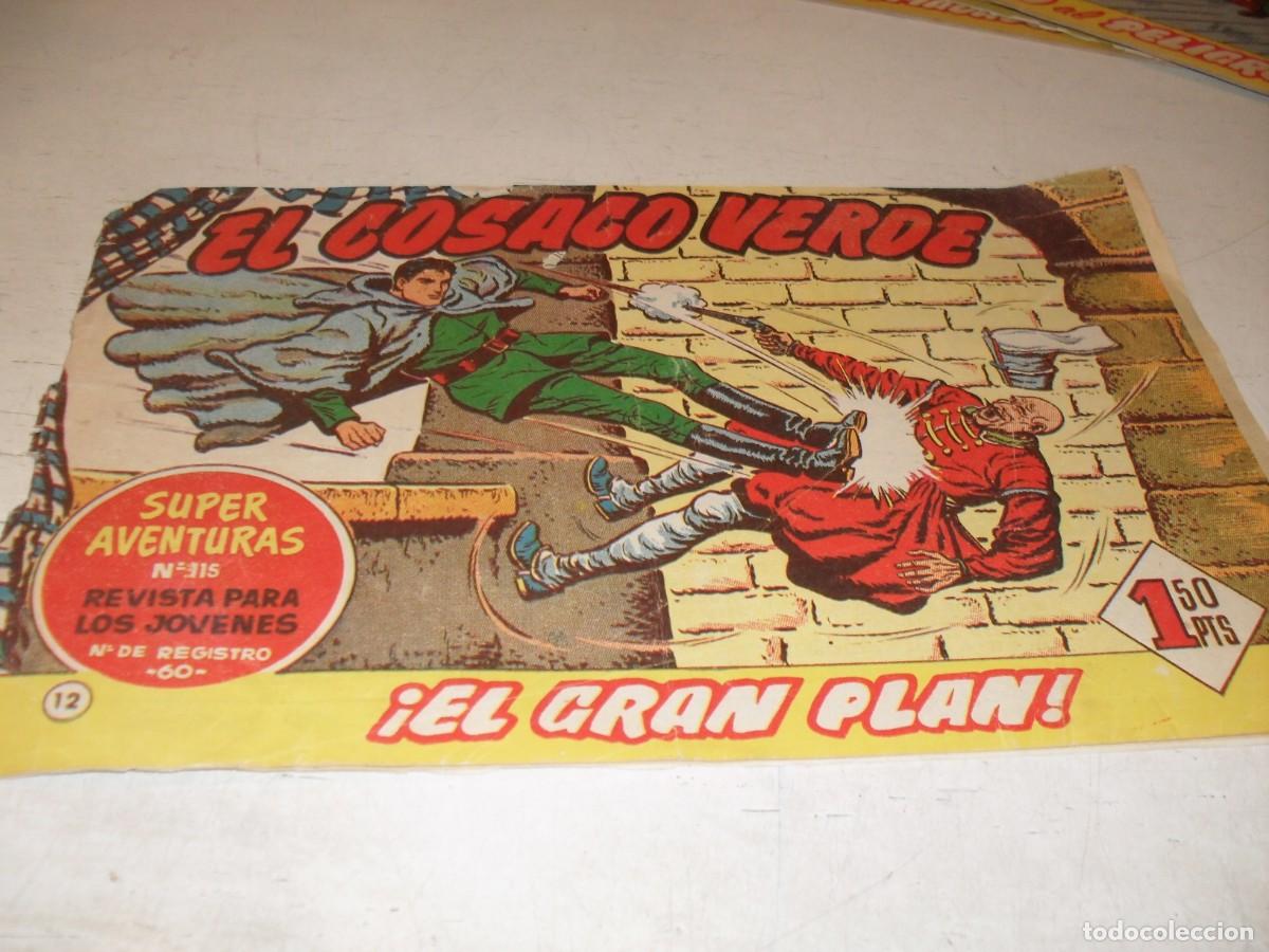 Tebeos: EL COSACO VERDE,ORIGINAL,N&ordm; 12,EL GRAN PLAN,&iexcl;&iexcl;,DE VICTOR MORA,DE 144.BRUGUERA,1960