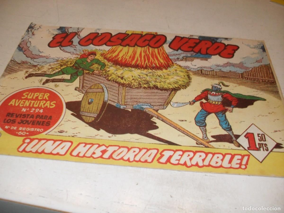 Tebeos: EL COSACO VERDE,ORIGINAL,5,PRIMEROS N&ordm;,UNA HISTORIA TERRIBLE&iexcl;&iexcl;,DE VICTOR MORA,DE 144.BRUGUERA,1960